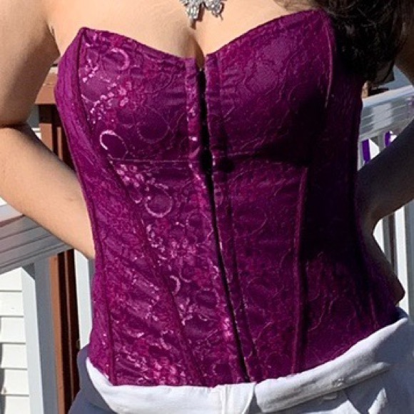 PURPLE CORSET - Picture 2 of 3
